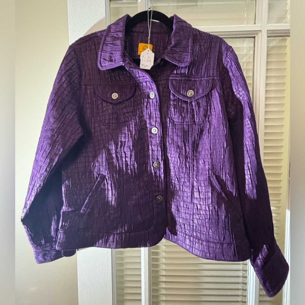 Ruby Rd Textured Jacket-Size 14